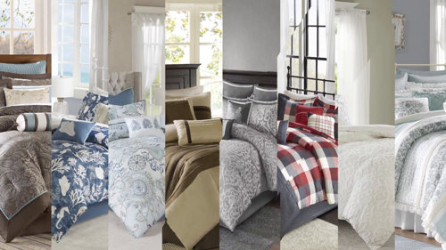 King comforter sets discount with decorative pillows